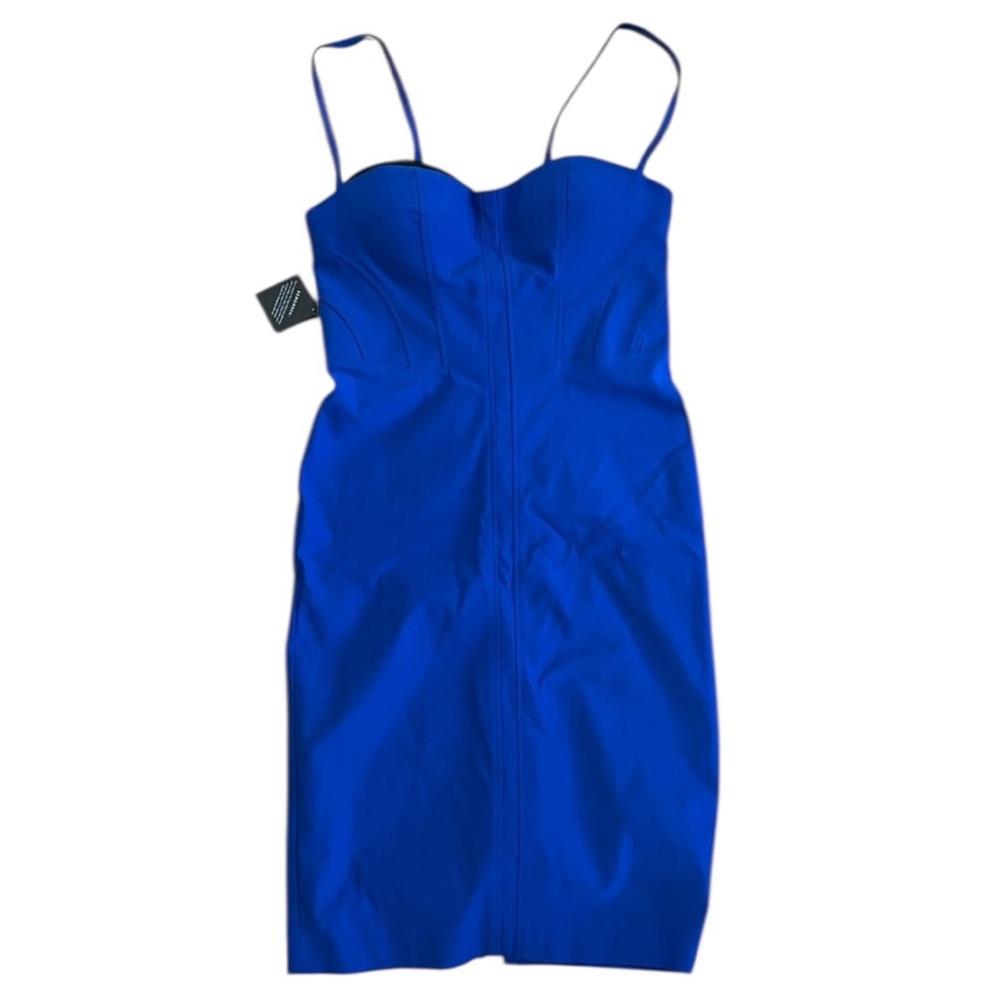 NEW WITH TAGS Nasty Gal Nasty Gal Sensation Corset Dress, Cobalt Blue, Medium